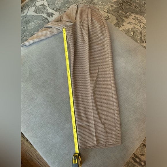 Giorgio Armani 100% Lana Wool High rise wide leg woman’s pants size 42 - Picture 6 of 11